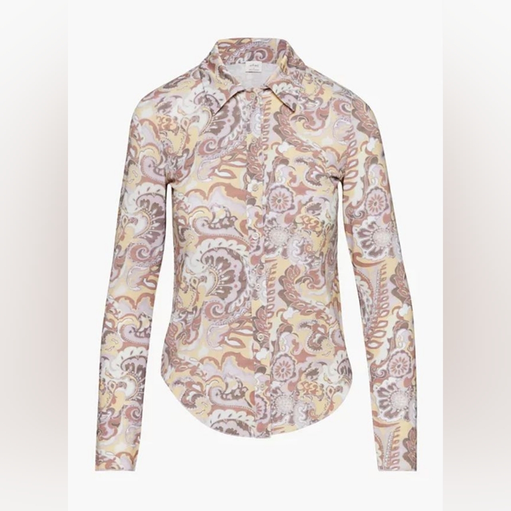 Wilfred, POSE LONGSLEEVE, Paisley, 2XL.